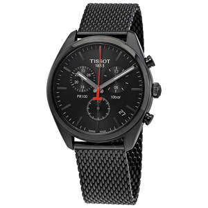 Tissot PR 100 Chronograph Black Dial Men's Watch T101.417.33.051.00