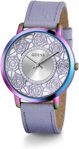 Out Of Stock: Guess Iridescent Floral Cutout Women's Watch GW0529L4
