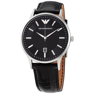 Emporio Armani Renato Quartz Black Dial Men's Watch AR11186