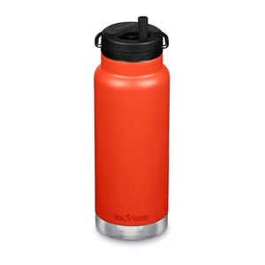Drink Bottles 1 to 2 Litre Capacity: Klean Kanteen Insulated TKWide 946ml with Twist Lid - Tiger Lily