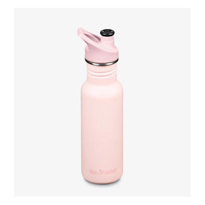 Classic or Standard mouth lids for stainless drinking bottles: Klean Kanteen - Stainless Steel Bottle - Heavenly Pink 532ml