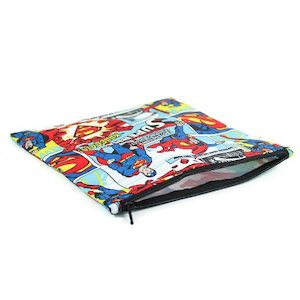 Baggies & Pockets: Bumkins DC Comics Large Snack/Sandwich Bag - Superman