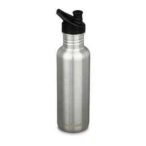 Klean Kanteen Water Drink Bottle - Brushed Stainless 800ml
