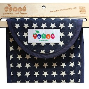 Baggies & Pockets: Munch Reusable Baggie - Blue Star