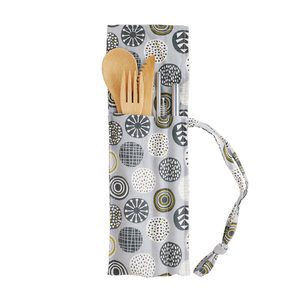 Products: LilyBee Straw and Cutlery Kit in Handmade Bag