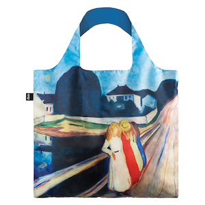 LOQI Shopping Bag - Four Girls on the Bridge from Museum Collection