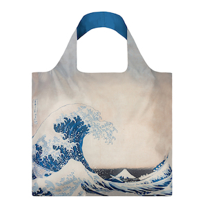 Products: LOQI Shopping Bag - The Great Wave from Museum Collection