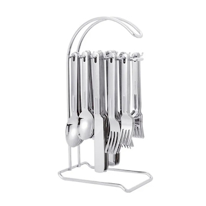 Supreme Stainless Steel 20pc Cutlery Set on Stand