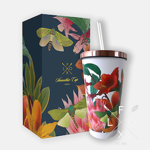 Cups & Tumblers: Flox Insulated Stainless Steel Smoothie Cup