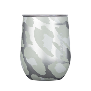 Products: Corkcicle Insulated Stainless Steel Cup 350ml - Snow Leopard