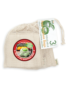 Bargains Clearance Pick up a bargain while it lasts: Rethink: Reusable, Cotton Drawstring Bags – Set of 3