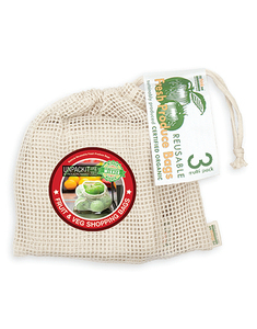 Bargains Clearance Pick up a bargain while it lasts: Rethink: Reusable, Cotton Drawstring Bags – Set of 3