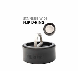 Bargains Clearance Pick up a bargain while it lasts: Water Bottle: Klean Kanteen Wide Stainless Steel Flip D-Rign Lid