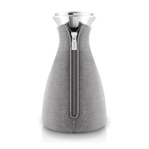 Bargains Clearance Pick up a bargain while it lasts: Eva Solo Fridge Carafe 1.0 Litre with Woven Cover - Dark Grey