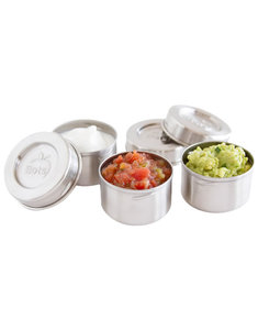 Dips, Sauces, On the Side: LunchBots Condiment Containers Trio