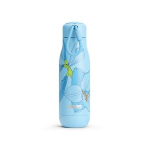 Products: Zoku Stainless Steel 500ml Matte - Sky Lily Blue Insulated Bottle