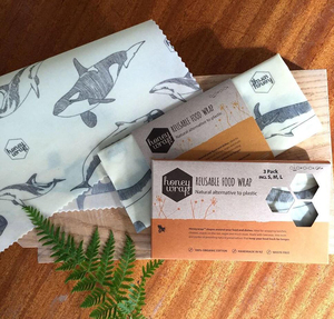 Food Wraps – Eco Friendly Water Bottles & LunchWare: Honeywrap 3pk Project Jonah - Large, Medium and Small