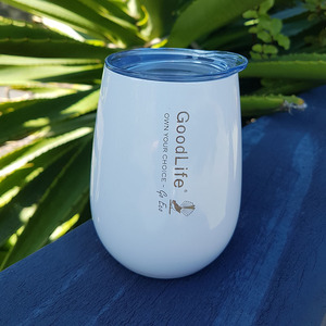 Cups & Tumblers: GoodLife JELLICOE Eco Cup 300ml - White