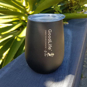 GoodLife JELLICOE Eco Cup 300ml - Black