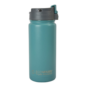 Eco Vessel PERK Triple Insulated Coffee & Tea Travel Mug 473ml - Teal
