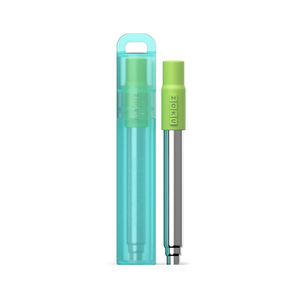 Zoku Pocket Slide Straw - Teal