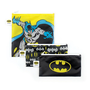 Bumkins DC Comics 3pk Snack Bag Combo - Batman