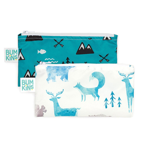 Bumkins Small Snack Bag 2pk - Outdoors Nature