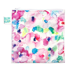 Bumkins Large Snack / Sandwich Bag - Watercolour