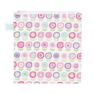 Bumkins Large Snack / Sandwich Bag - Bloom