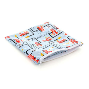 Bumkins Large Snack / Sandwich Bag - Fire Engine