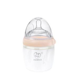Haakaa Generation 3 Silicone Baby Bottle 160ml - Nude