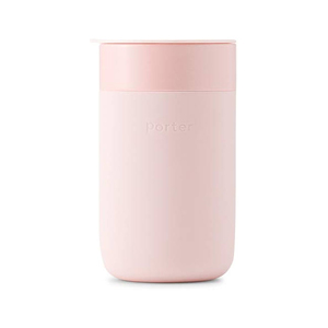 Ceramic – Eco Friendly Water Bottles & LunchWare: Porter Portable Ceramic Mug 480ml - Blush- Silicone Cover
