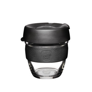 KeepCup Brew 237ml - Black - Glass Barista Coffee Cup