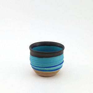 Zero Japan Teacup 120ml - Blue - Handcrafted Ceramic