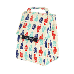Keep Leaf Cotton Insulated Robot Lunch bag