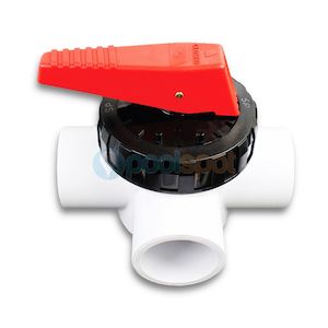 Valve 40mm 3 Way (Teflon Seal)