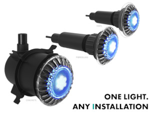 Lighting: Spa Electrics Atom Niche Lights EM series