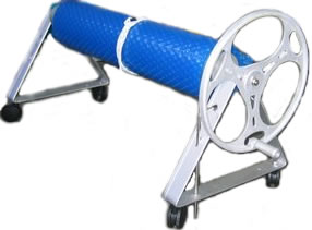Pool Roller on wheels