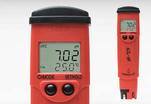 Hanna -  HI98128 pH/Temperature Tester with 0.01 pH Resolution - pHep®5