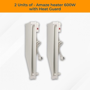Products: 2 Units of 600W Maxi Heater with Heat Guards