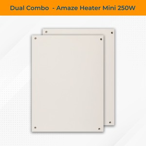 Products: 2 Units of Mini 250W Heater - Amaze Heaters NZ