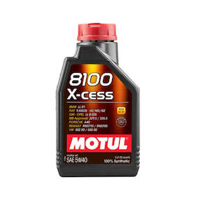 Porsche 911 Type 996 Model Service And Maintenance Parts: Motul 8100 X-CESS 5W-40 Motor Oil