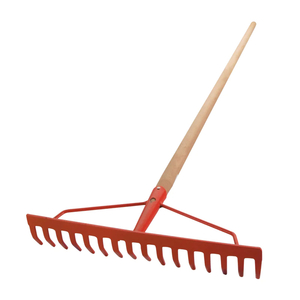 Atlas Trade Hardwood FSC Handle 16T Braced Garden Rake - Waterford Painting &amp&hellip;