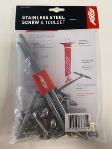 Axis Stainless Steel Screw and Tool Set