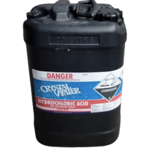 Pool Spa: Crystal Water Pool Hydrochloric Acid