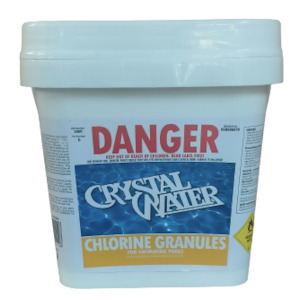 Pool Spa: Crystal Water Chlorine Granules