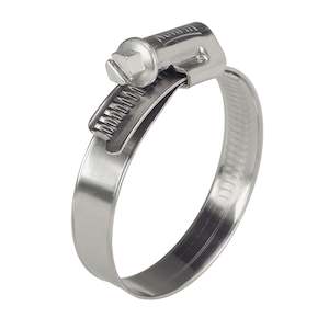 Pipe Fittings: Hansen Wide Band SS Hose Clamp