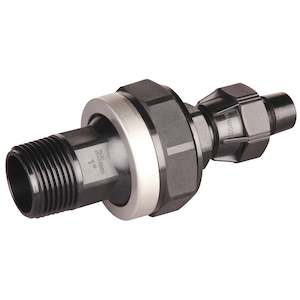 Pipe Fittings: Hansen Knuckle Unions Male Thread x Poly Tail