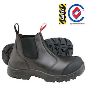 Red Band Slip on Safety Size 11