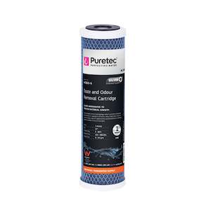 Cartridges: Puretec Moulded Carbon Filter 10" 1mic